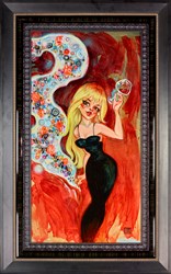 Bad For Your Health by Todd White - Original Painting on Stretched Canvas sized 18x34 inches. Available from Whitewall Galleries